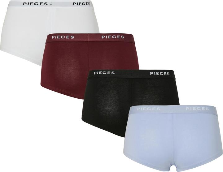 Produktbild Pieces Pclogo Lady 4 Pack Solid Noos Bc (L, 4er Pack)