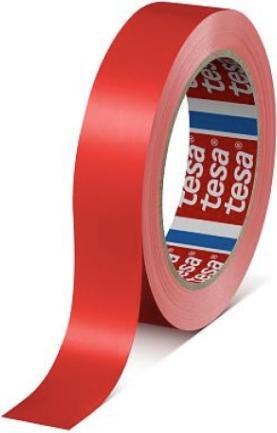Actual product image tesa Packaging tape 60404, 9 mm x 66 m, red (9 mm)