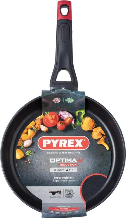 Actual product image Pyrex Frying pan, Optima + (26 cm, Frying pan, Stainless steel)