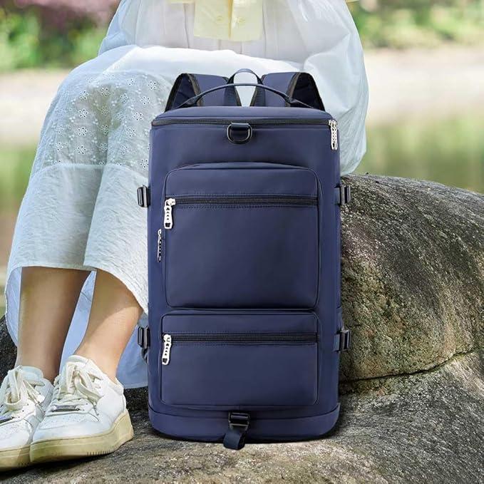 Actual product image Only-Bags.Store Large travel backpack with detachable shoulder straps - perfect for fitness, swimming and more -