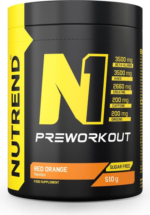 Nutrend N1 Pre-Workout (Cassis, 1 pcs, 510 g)