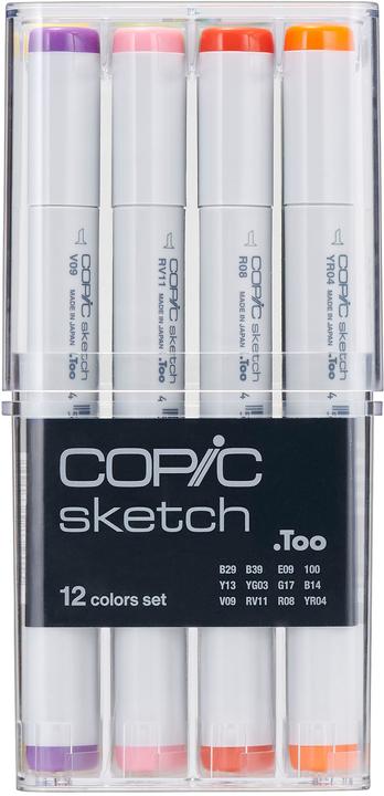 Produktbild Copic Marker sketch (Light Grey, 5 mm, 12 x)