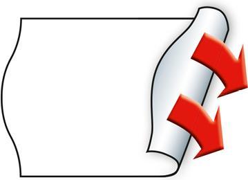 Actual product image METO Price labels 9506167 Permanent label width: 26 mm label height: 16 mm White 1 pc.