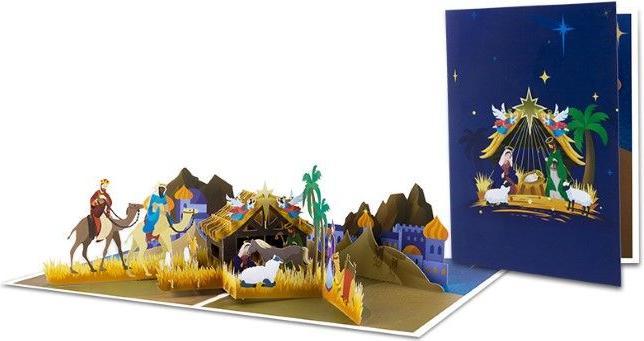 Immagine prodotto MU Classic Biglietto di Natale pop-up 3D Serie Saluts (1 pz.)