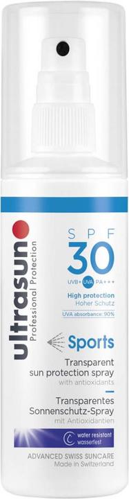 Immagine prodotto Ultrasun Spray per lo sport (Spray solare, SPF 30, 150 ml, 150 g)