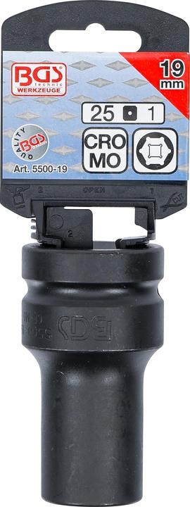 Produktbild BGS Kraft-Steckschlüssel-Einsatz (19 mm)