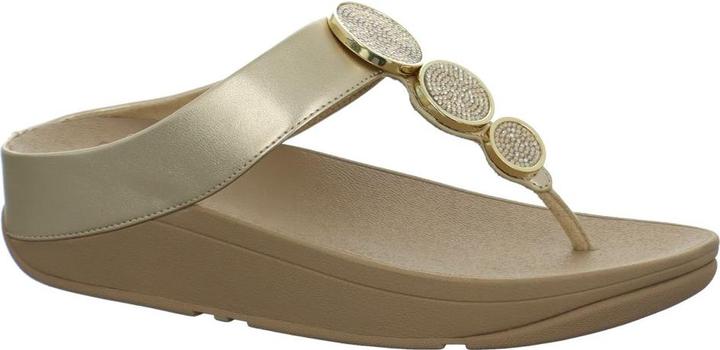 Actual product image Fitflop Halo Bead-Circle Metallic Toe-Post (41)