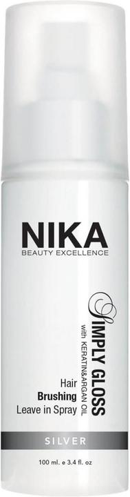 Nika Simply Gloss - Spray Leave in Argento (100 ml)