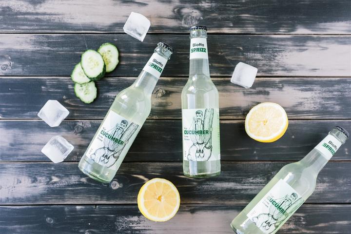 Produktbild Biotta Sprizz Gurke-Zitrone Sir Cucumber (24 x 33 cl)