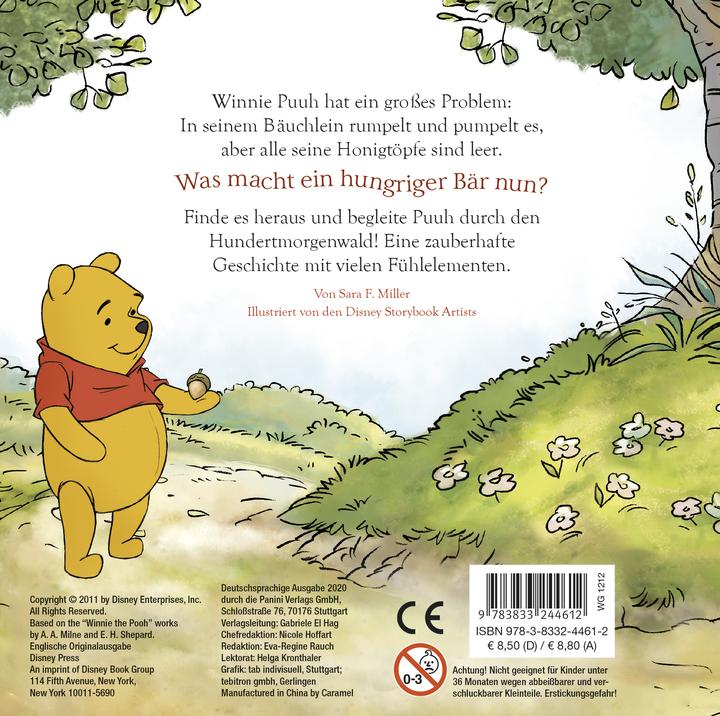 Produktbild Panini Disney Winnie Puuh: Honig für Winnie Puuh - Mein allerliebstes Fühlbuch (Deutsch)