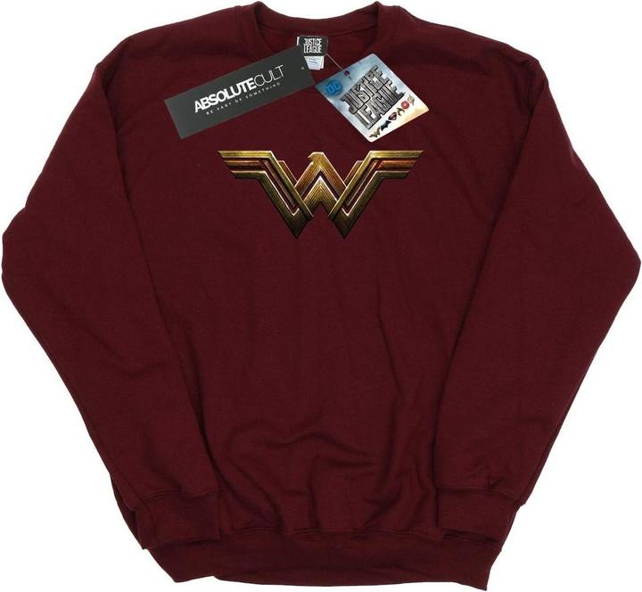 Justice League Movie Wonder Woman Emblem Sweatshirt (L)