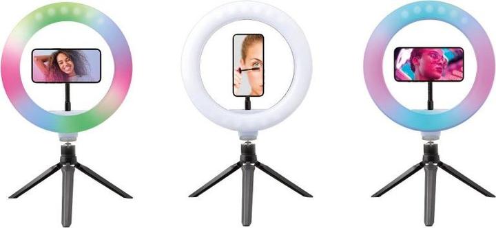 Image du produit SBS Multicolore Ring Light med tripod (éclairage annulaire)
