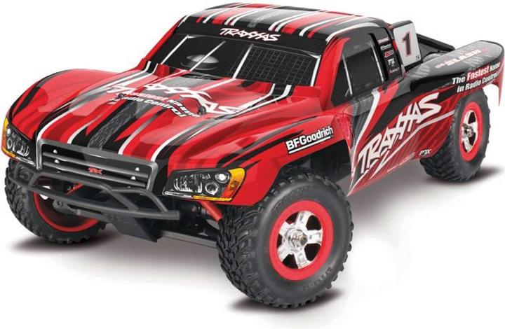 Produktbild Traxxas Slash 4x4 Rot 1/16 Short-Course Rtr Brushed Mit Akku Und USB-C Lader (RTR Ready-to-Run)