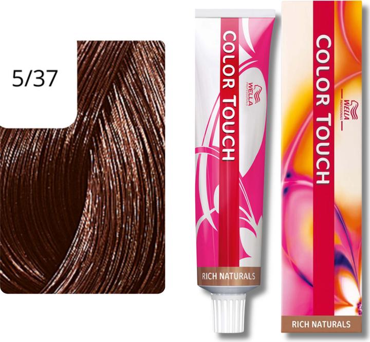 Image du produit Wella Color Touch Rich Naturals (5/37 Marron clair brun or-brun)