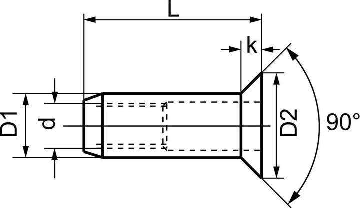 Produktbild Gesipa Blindnietmuttern (M8)