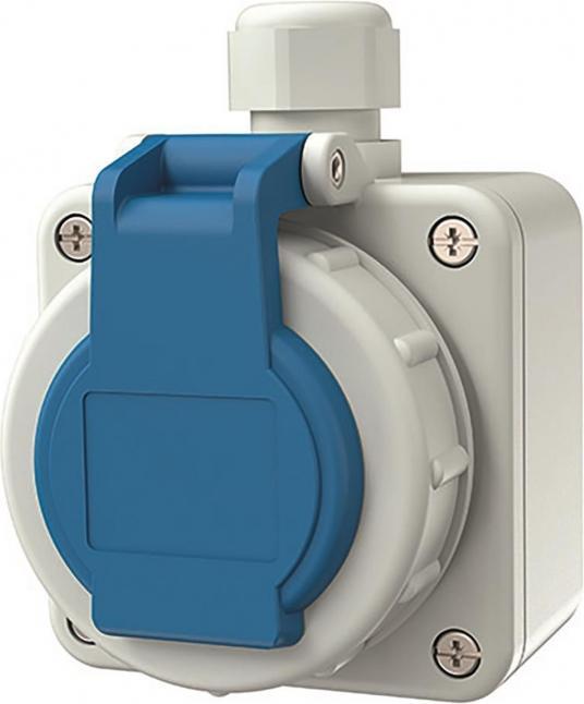 Actual product image Mennekes Schuko wall socket
