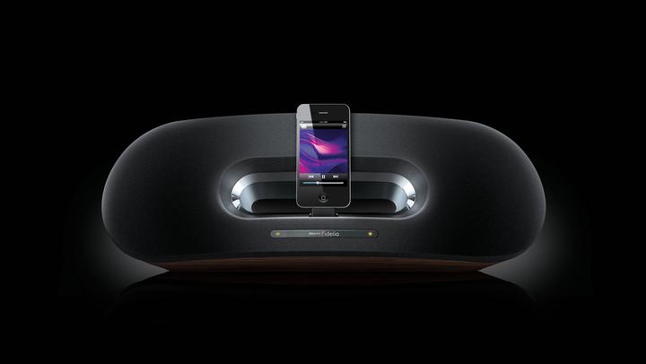Actual product image Philips Fidelio Primo DS9/10, docking speaker for iPod (Electrical connection)