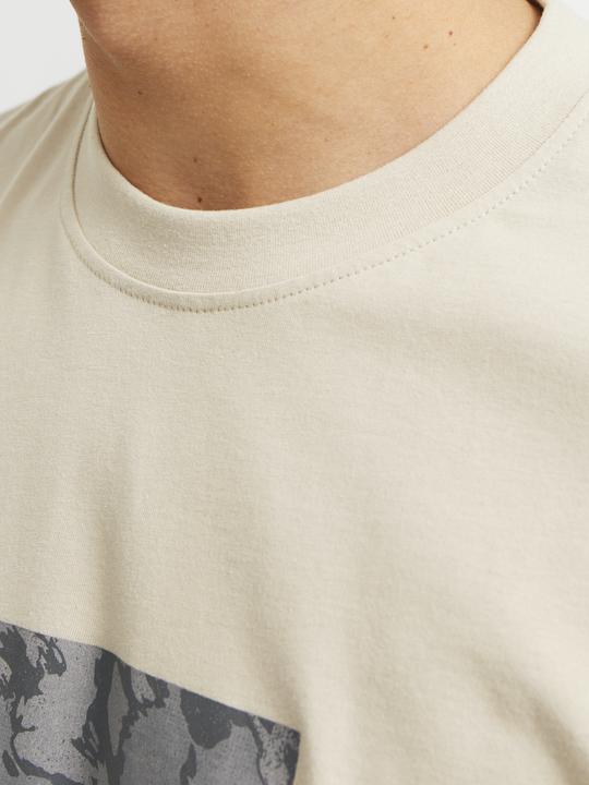 Image du produit Jack & Jones Jcotarmac Camo Front Tee Ss Crew Neck Ln (S)