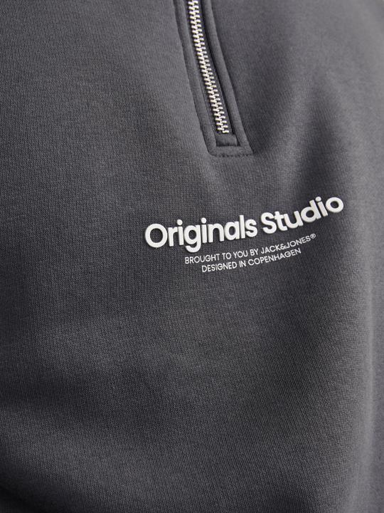 Actual product image Jack & Jones Text Sweatshirt with half zip Sweatshirt with half zip (XS)