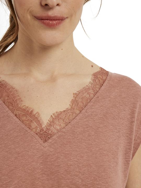 Actual product image Vertbaudet Wendbares Umstands-Shirt aus Leinenmix (42)