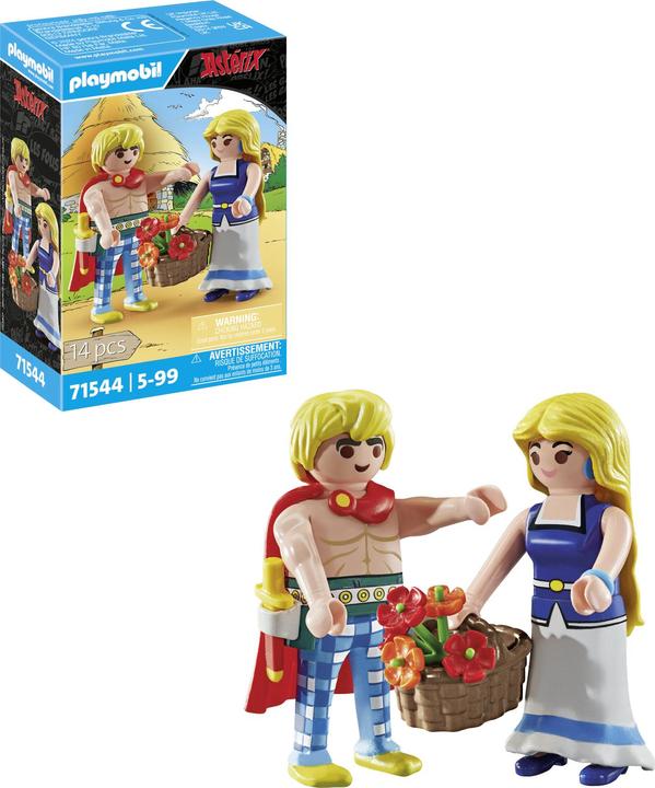 Image du produit Playmobil Astérix : Tragicomix et Falbala (71544, Playmobil Astérix)