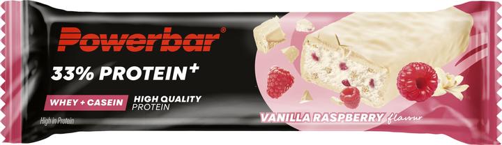 Produktbild Powerbar Protein Plus 33% (Vanille, Himbeere, 10 Stk., 900 g)