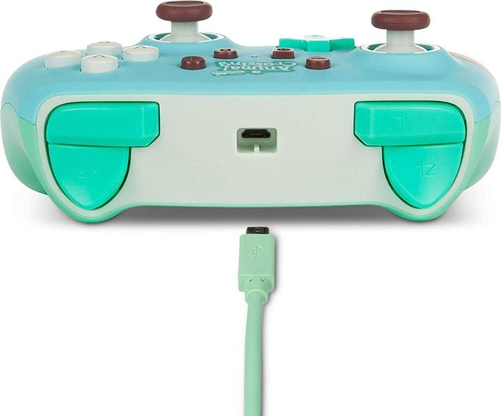 Produktbild PowerA Pro Controller con filo - Animal Crossing - Tom Nook (Switch)
