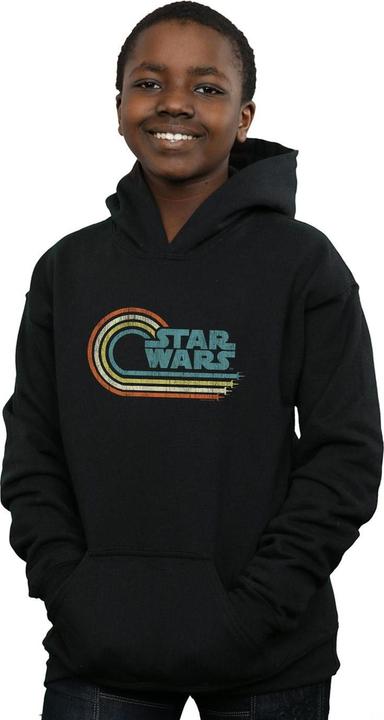 Star Wars Retro Wave Logo Kapuzenpullover Jungen