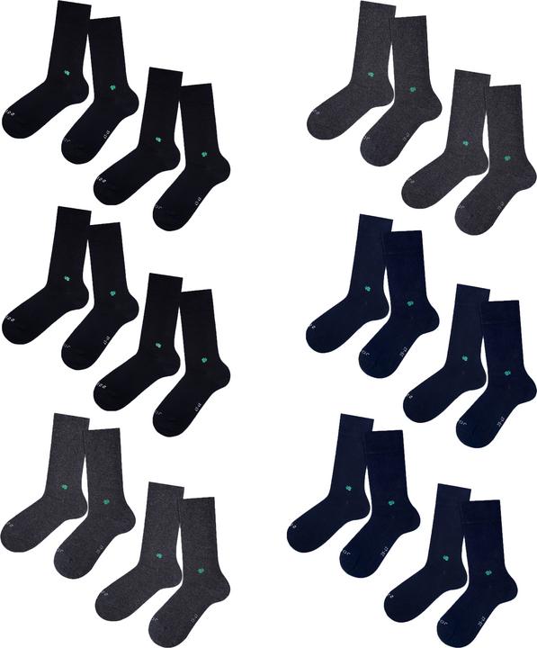 John Kiss Business Socks Elton 12-Pack