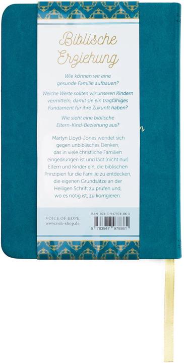 Produktbild Biblische Erziehung (Deutsch, David Martyn Lloyd-Jones, 2024)
