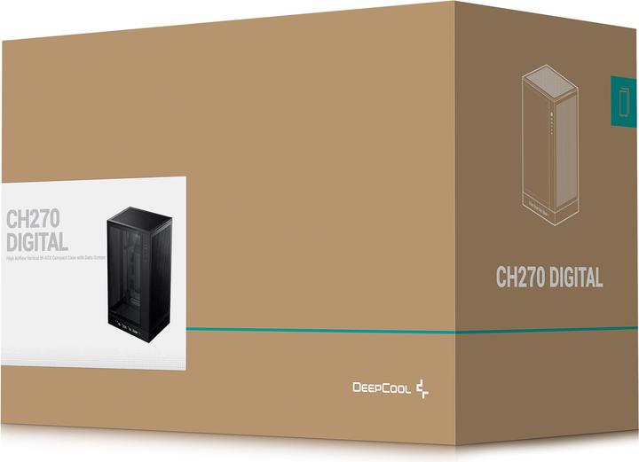Produktbild Deepcool CH270 Digital (Mini-ITX, mATX)