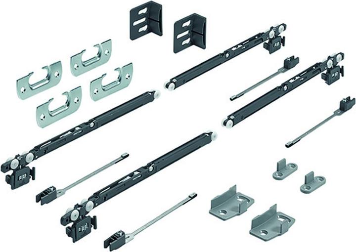 Hettich Schiebetürbeschläge SysLine S, Inslide/Mixslide