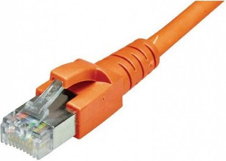 Produktbild Dätwyler Patchkabel: S/FTP, 20m, orange (S/FTP, CAT6, 20 m)