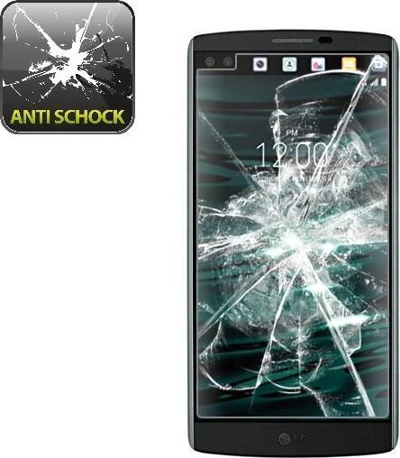 Produktbild Protectorking 2x Panzerfolie Anti-Shock HD Klar (2 Stück, LG V10)