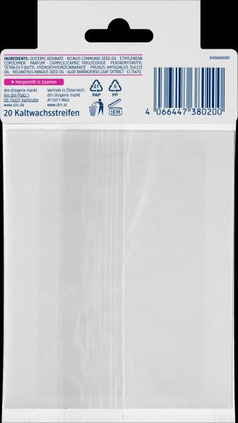 Actual product image dm Balea Depilatory strips eyebrows (20 x)