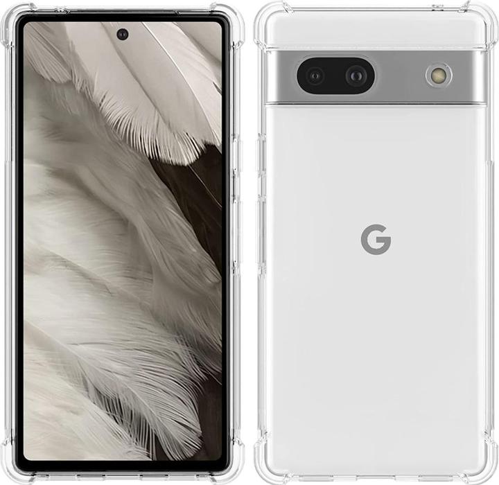 Produktbild Screenguard Google Pixel 7a Hülle Crystal Soft Airbag Bumper (Google Pixel 7a)