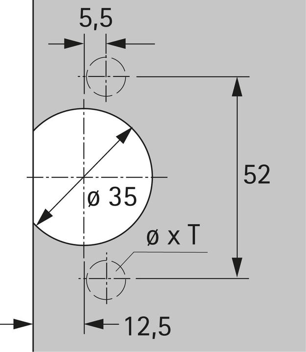 Image du produit Hettich Boitier Selekta Pro 2000 TH 32