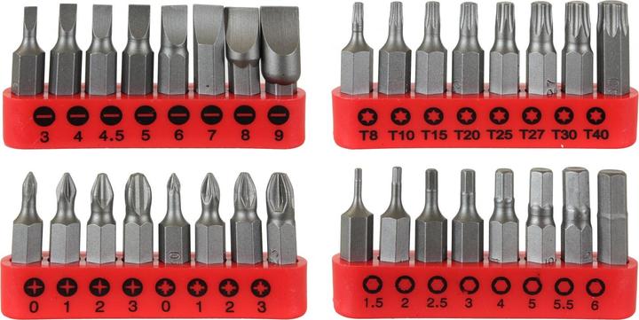 Actual product image Bosch Zubehör Screwdriver bit set (Hexagonal (hexagonal) M3, Hexagonal (hexagonal) M5, Cross Phillips PH M2, Hexagon socket TX M20, Hexagon socket TX M25, Cross Pozidriv PZ M0, Hexagonal (hexagonal) M4, Hexagonal M2, Cross Phillips PH M1, Hexagon socket TX M15, Cross Pozidriv PZ M3, Cross Phillips PH M0, Hexagon socket TX M30)