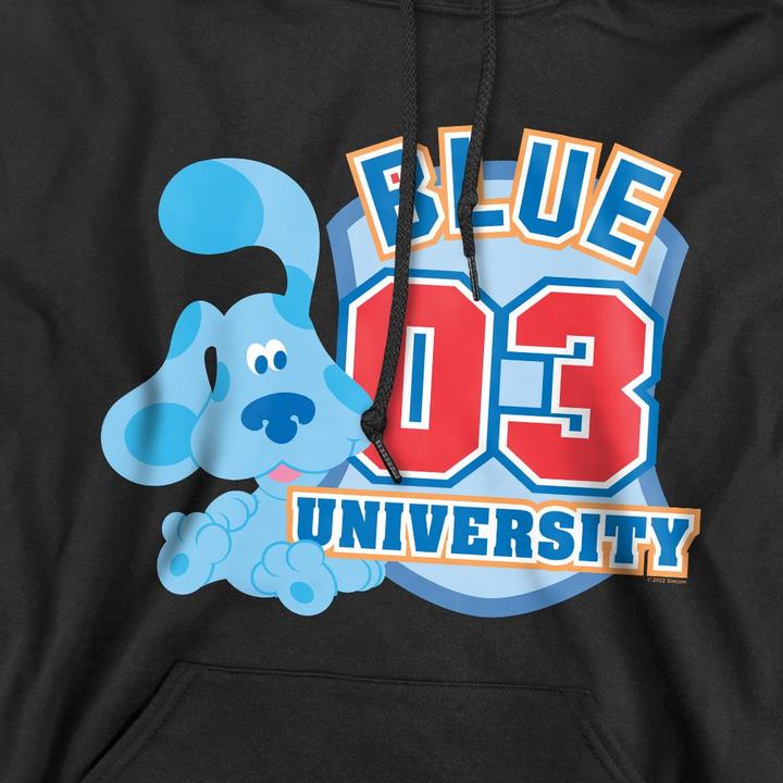 Immagine prodotto Blue´s Clues Blue's Clues University Felpa con Cappuccio Uomo (L)