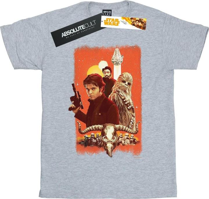Star Wars Solo Trio Paint TShirt (XXL)