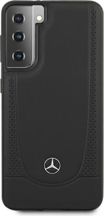 Image du produit Mercedes-Benz Étui perforé avec logo en métal (Samsung Galaxy S21)