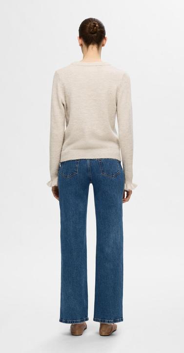 Produktbild Selected Femme Rüschenärmel Strickpullover (XL)