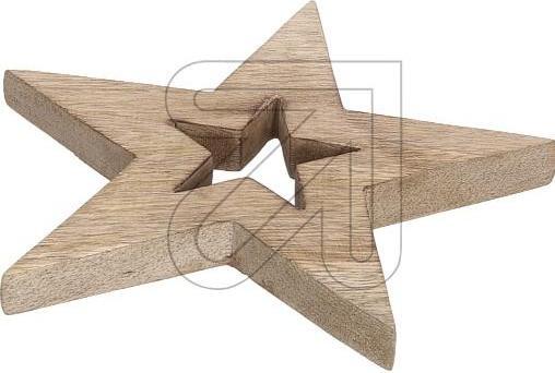 Söllner Floristik Étoile en bois 26cm