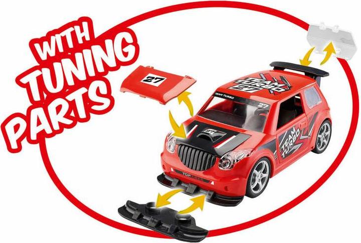 Actual product image Revell Rally Car with pullback motor, red