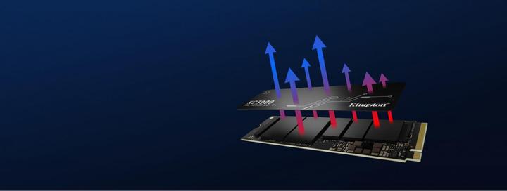 Actual product image Kingston KC3000 (512 GB, M.2 2280)