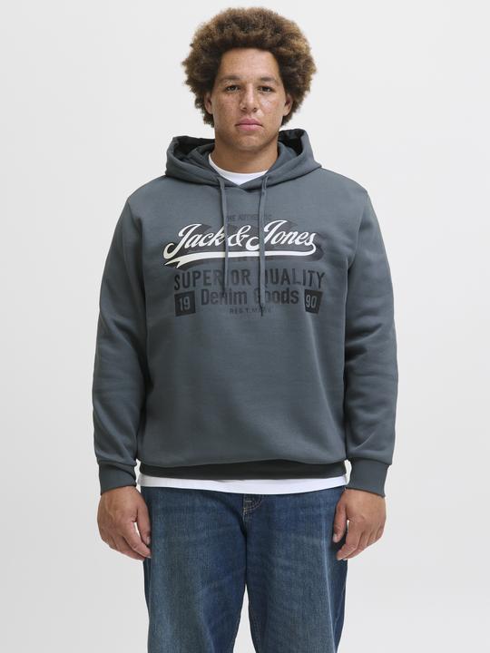 Actual product image Jack & Jones JJELOGO SWEAT HOOD 2 COL 24/25 NOOS PLS (8XL)