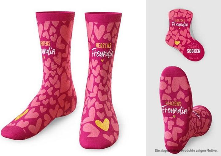 La Vida Zaubersocken Gr.36-40 Herzen Mädels (36 - 40)