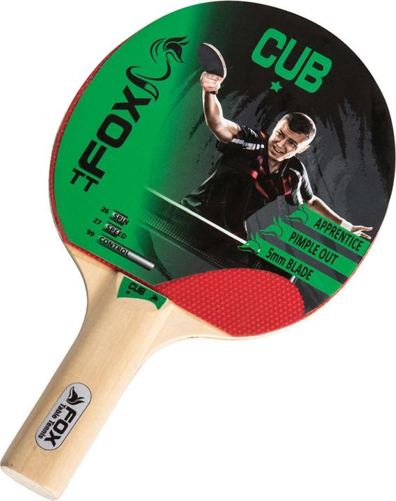 Image du produit Fox TT Raquette de ping-pong Cub 1 Star