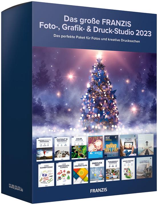 Produktbild Franzis Das grosse Foto-, Grafik- und Druckstudio