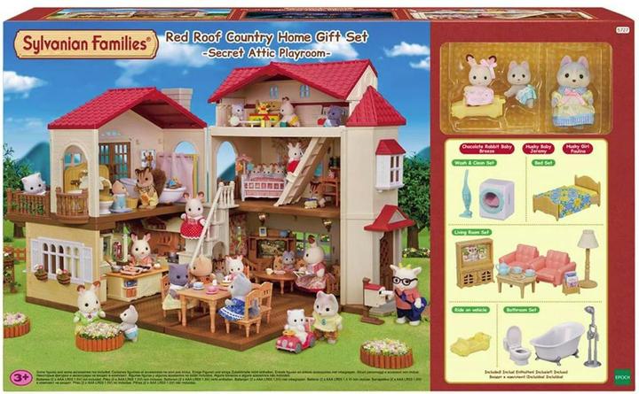 Productafbeelding Sylvanian Families Sylva Red Roof Country Home geschenkset